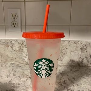 Starbucks reusable confetti cup